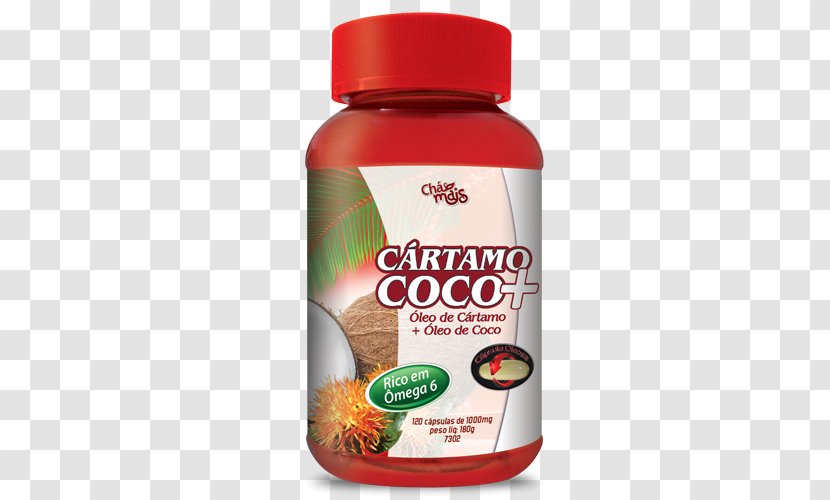 Coconut Oil Capsule Safflower Energy Drink Transparent PNG