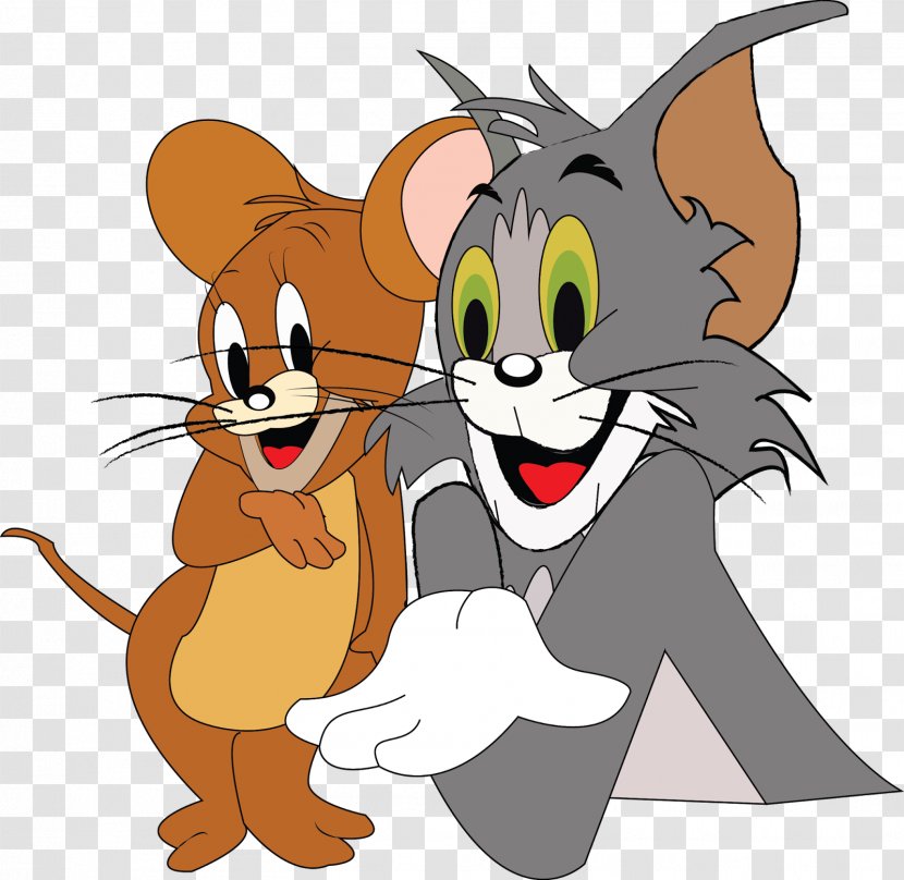 Cat Whiskers Tom And Jerry Cartoon - Email Transparent PNG