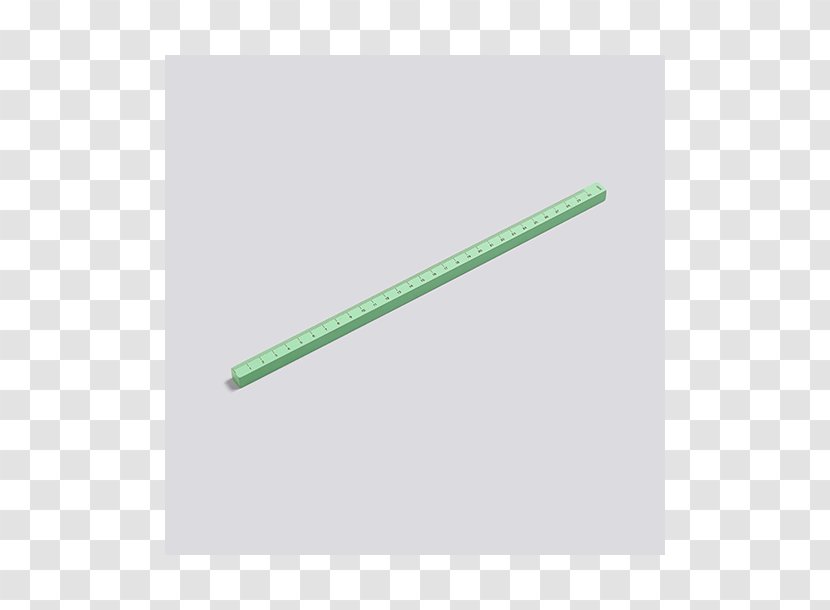 Line Angle - Green - Wooden Ruler Transparent PNG