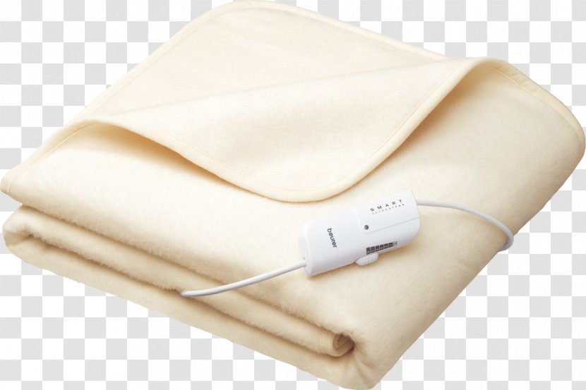 Electric Blanket Electricity Beurer Heating Pads - Beige - Physiofit24 Shop Fitness Und Physiotherapiebedarf Transparent PNG