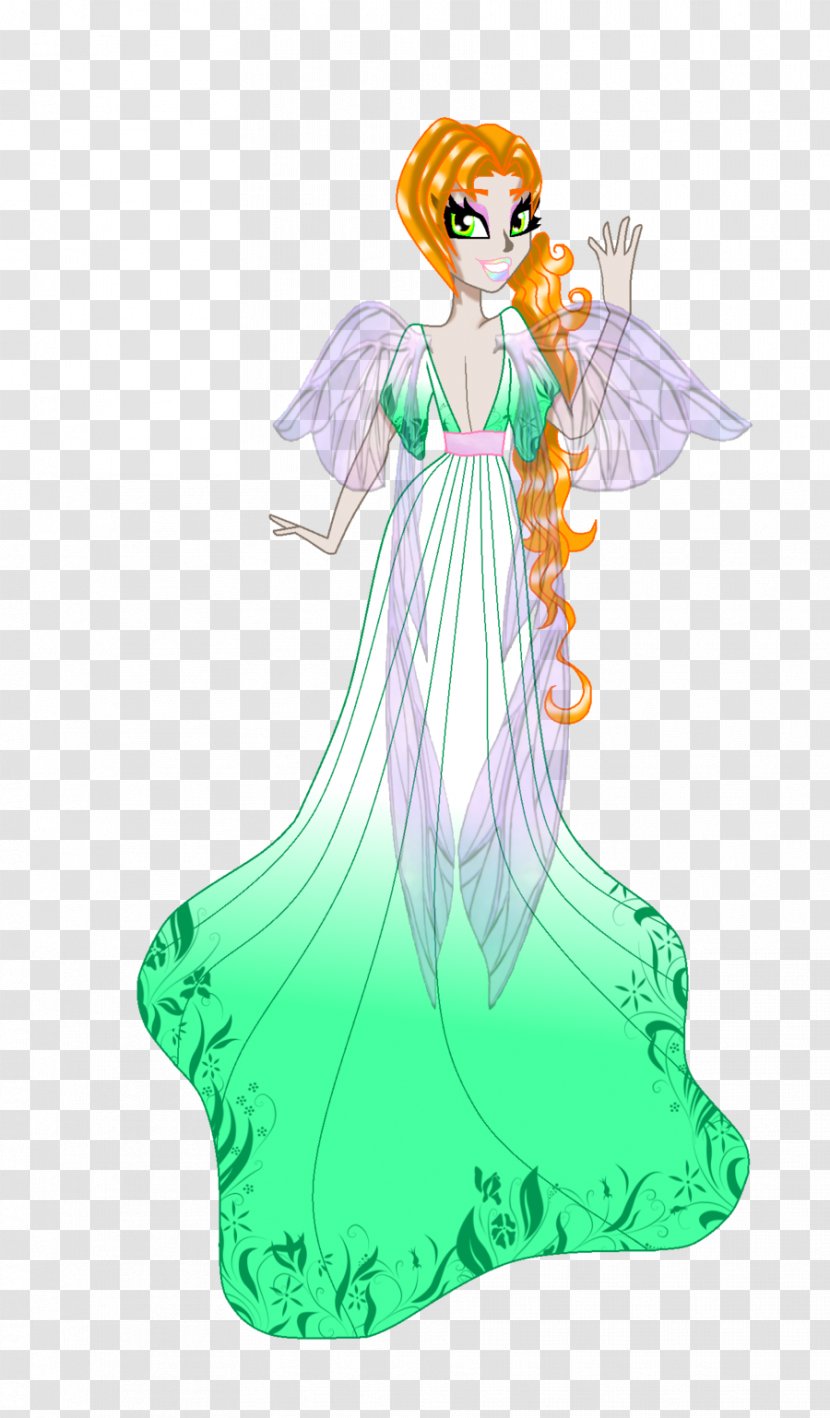 Fairy Woman Cartoon Figurine - Silhouette Transparent PNG