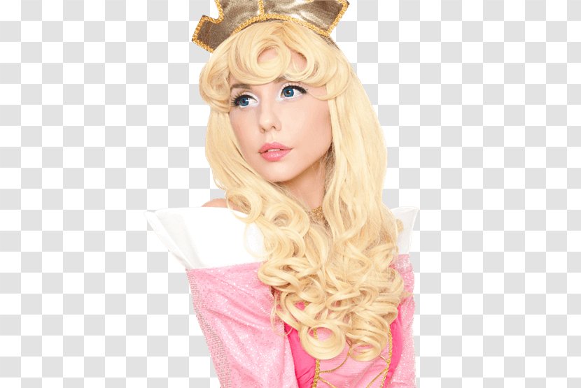 Blond Wig Cosplay Costume Fashion - Headgear - Sets Transparent PNG