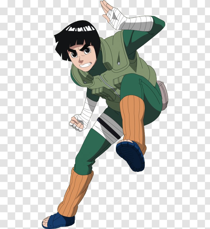 Rock Lee Naruto Uzumaki Might Guy Neji Hyuga - Cartoon Transparent PNG