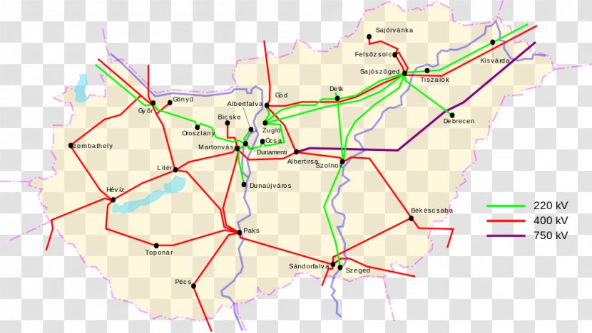 Electrical Grid Transmission Line Electric Power Ukraine Distribution - Area Transparent PNG