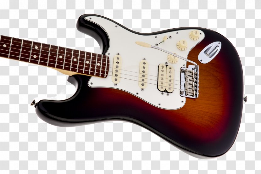 Fender Stratocaster Standard Squier Electric Guitar - Bass Transparent PNG
