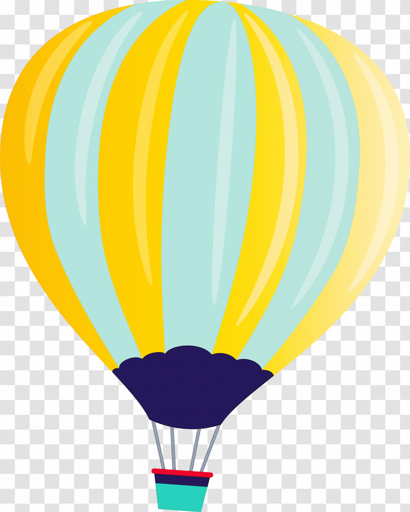 Hot Air Balloon Transparent PNG