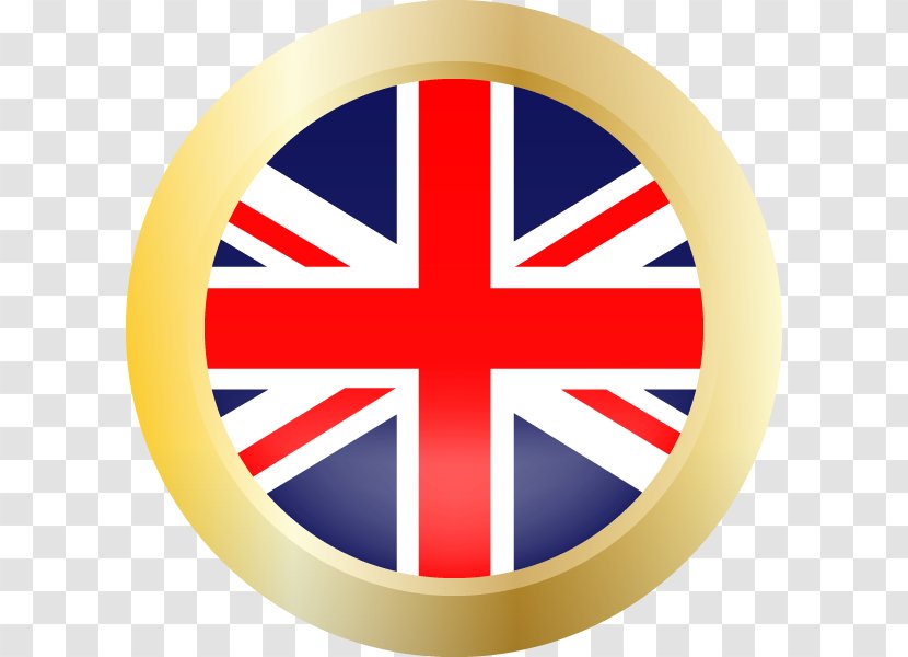 England Flag Of The United Kingdom Great Britain Scotland - National - Gold Seal Transparent PNG