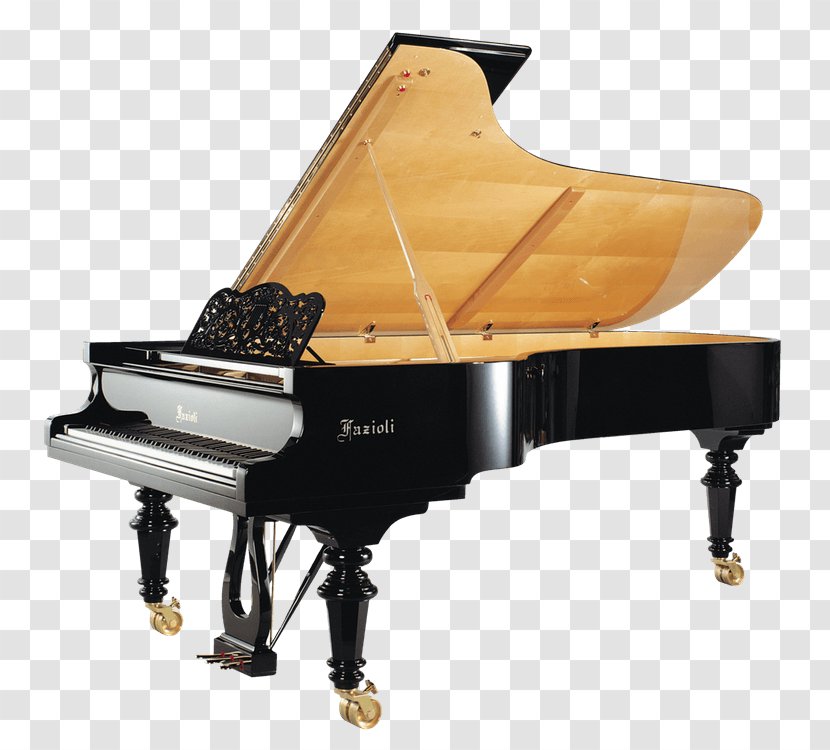 Grand Piano Fazioli Musical Instruments Blüthner - Flower Transparent PNG