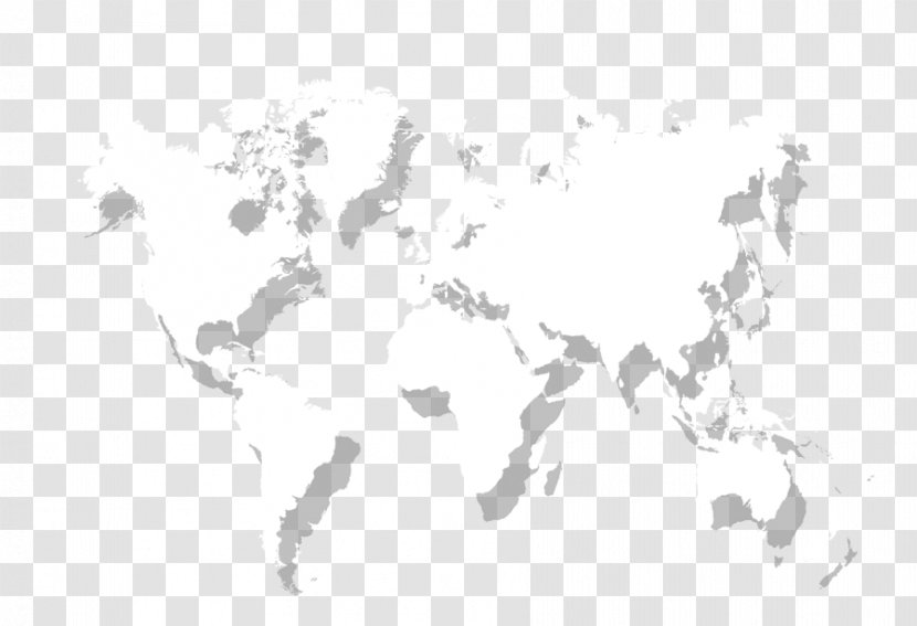 World Map United States Earth - Monochrome Photography Transparent PNG
