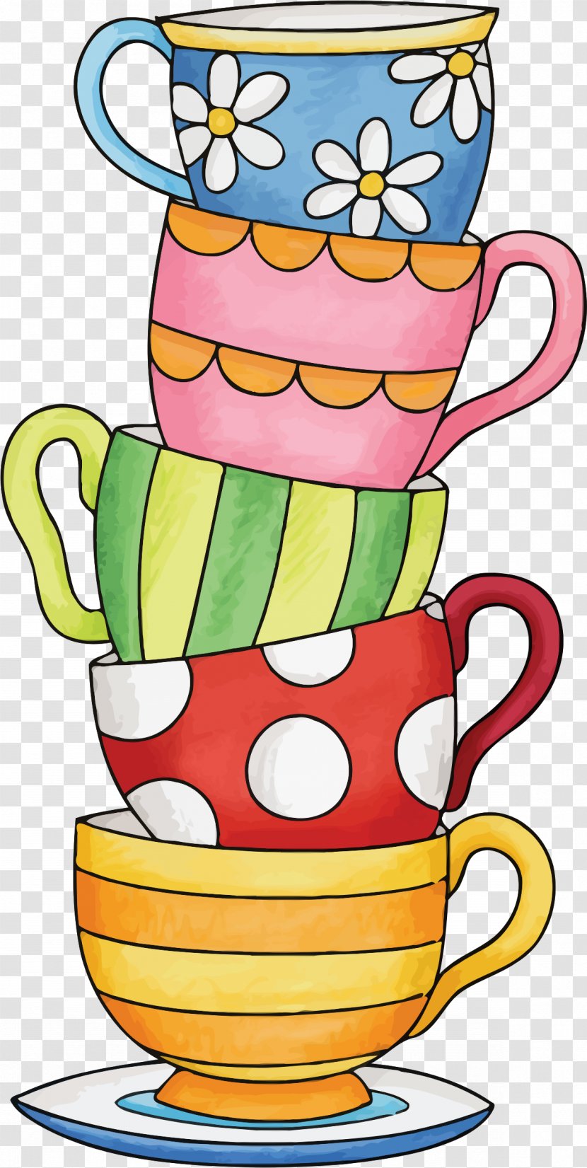 Teacup Saucer Clip Art - Cup - Ivan Tea Transparent PNG