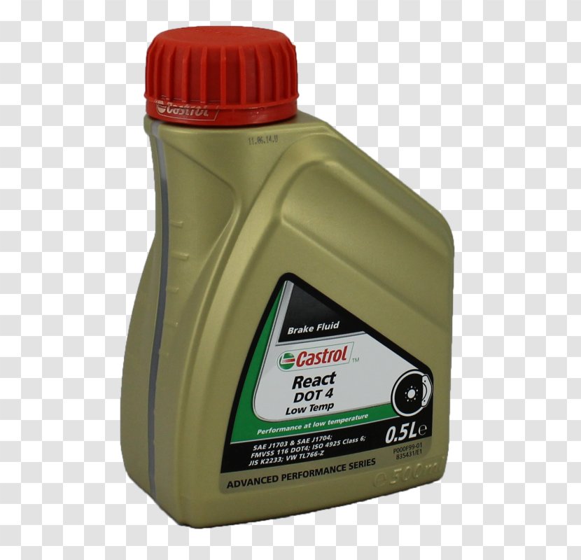 Car DOT 4 Brake Fluid Castrol - Dot Transparent PNG