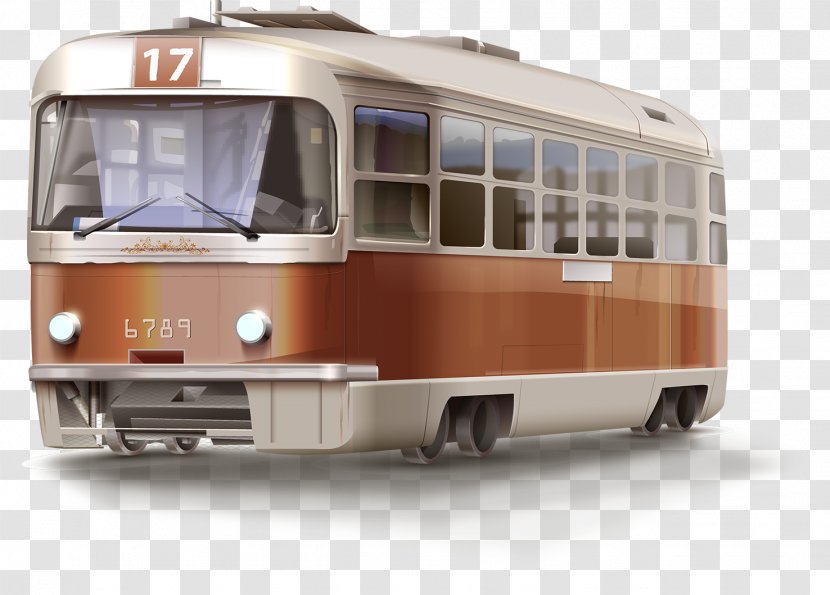 Bus Coach Icon - Travel Trailer - Brown Transparent PNG