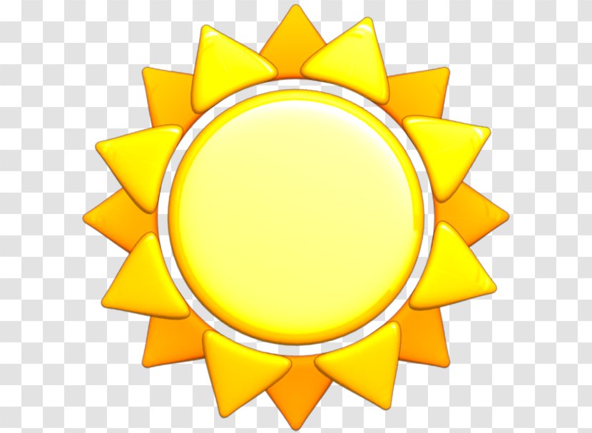 Flower Circle Symbol Clip Art - Yellow Sunlight Transparent PNG