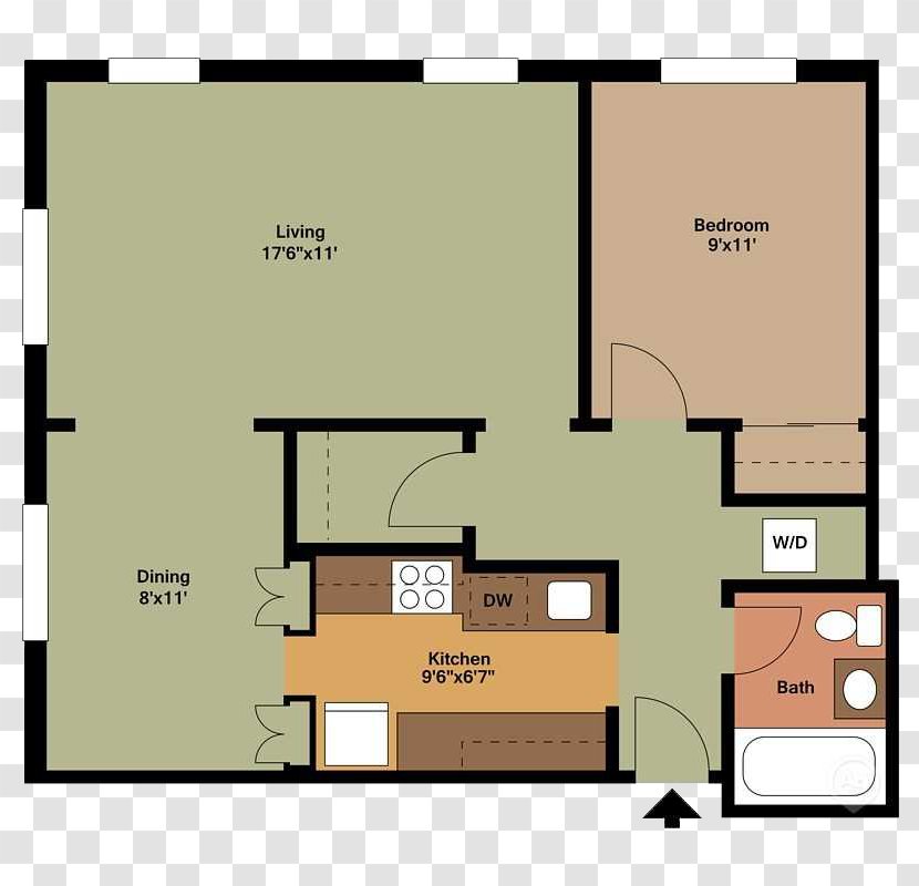 Area Codes 442 And 760 Apartment Floor Plan Bed Transparent PNG