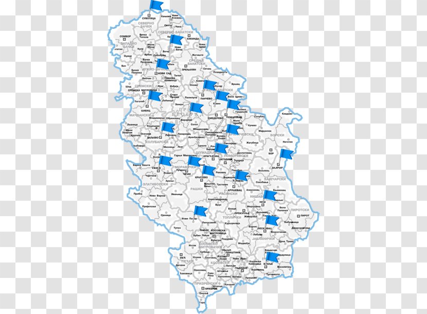 Water Resources Serbia Map Line - Refreshing Drink Transparent PNG