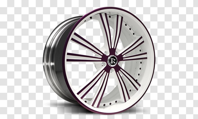 Alloy Wheel Bicycle Wheels Spoke Rim - Rucci Forged Transparent PNG