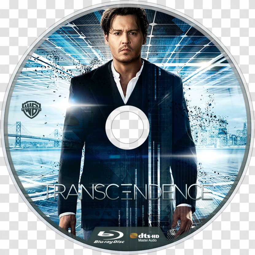 Johnny Depp Transcendence Dr. Will Caster Max Waters Film - Compact Disc Transparent PNG