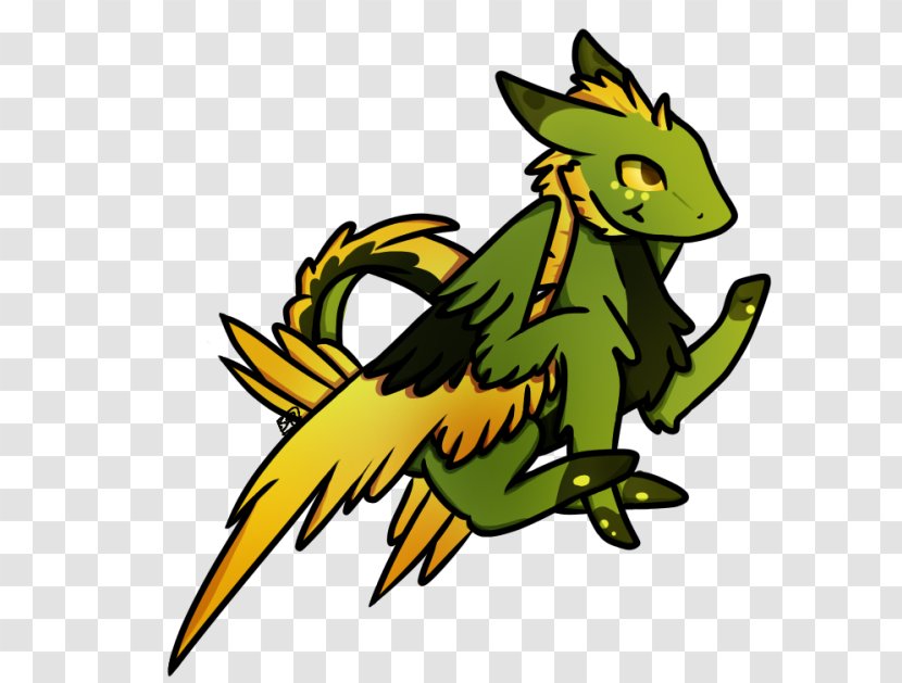Leaf Cartoon Tail Legendary Creature Clip Art Transparent PNG