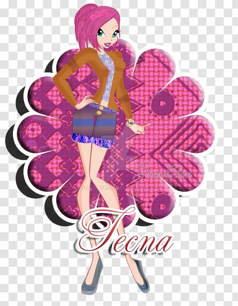 Cartoon Pink M - Design Transparent PNG