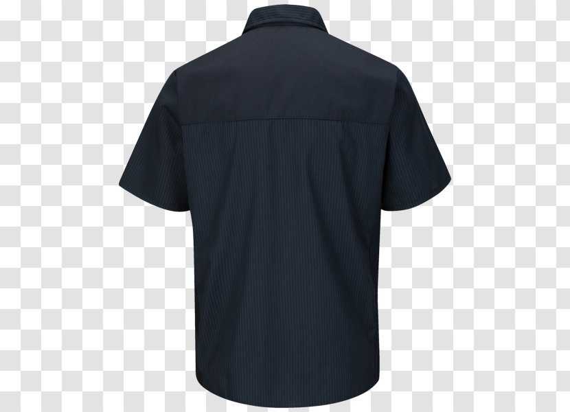 T-shirt Xavier University Polo Shirt Golf Clothing - Black - Striped Transparent PNG