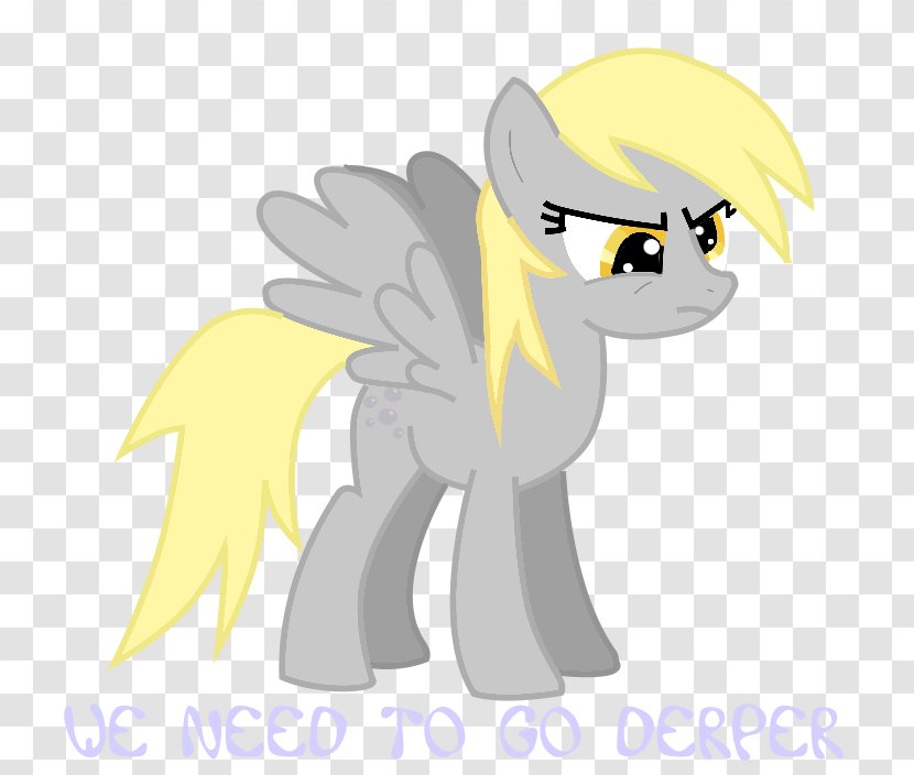 Pony Derpy Hooves Horse Fluttershy Rarity - Character Transparent PNG