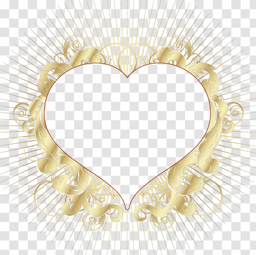 Gold - Text - Antique Decoration Love Transparent PNG