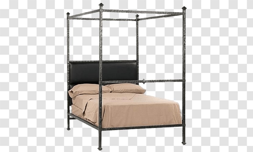 Bed Frame Canopy Headboard Wrought Iron - Ironworks Transparent PNG