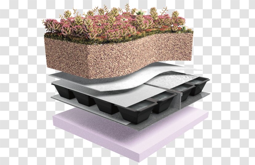 Green Roof Waterproofing Plastic Drainage - Technology - System Transparent PNG
