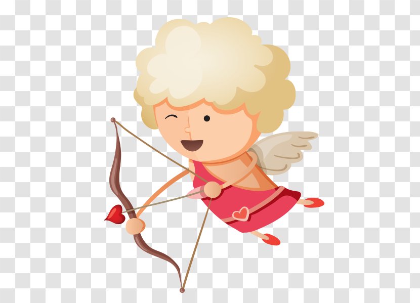 Cartoon Download Cupid - Flower - Cute Transparent PNG