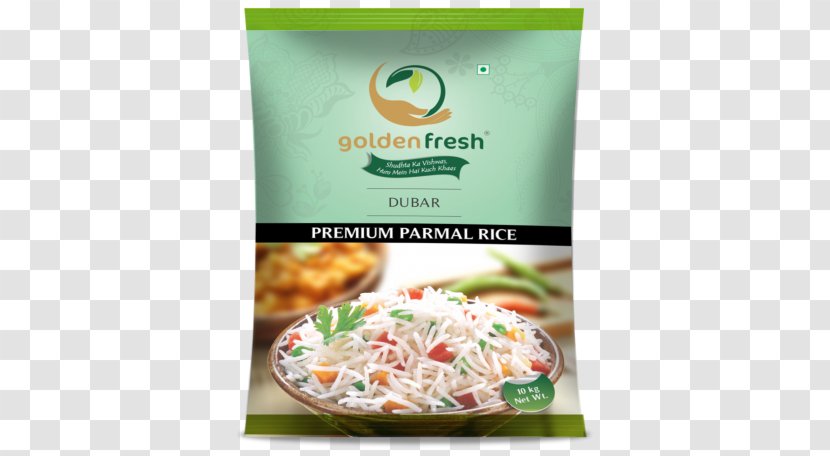 Basmati Vermicelli Vegetarian Cuisine Rice Cereal - Commodity - Golden Transparent PNG