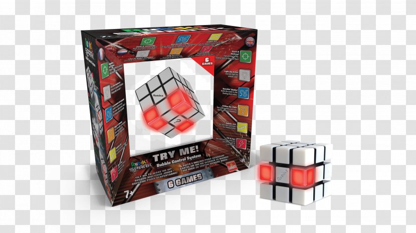 Rubik's Cube Goliath RubikS Spark Electronico Game Cubo - Toy Transparent PNG