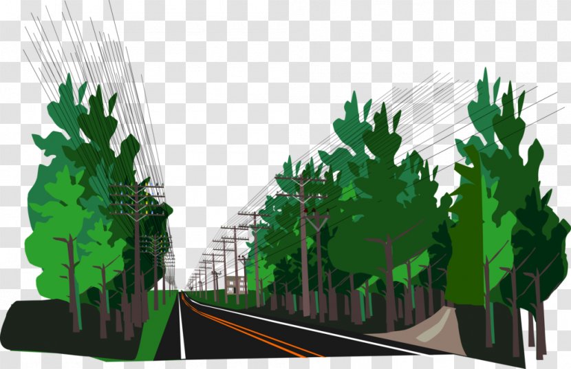 Work Of Art Insulator - Forest - Utility Pole Transparent PNG