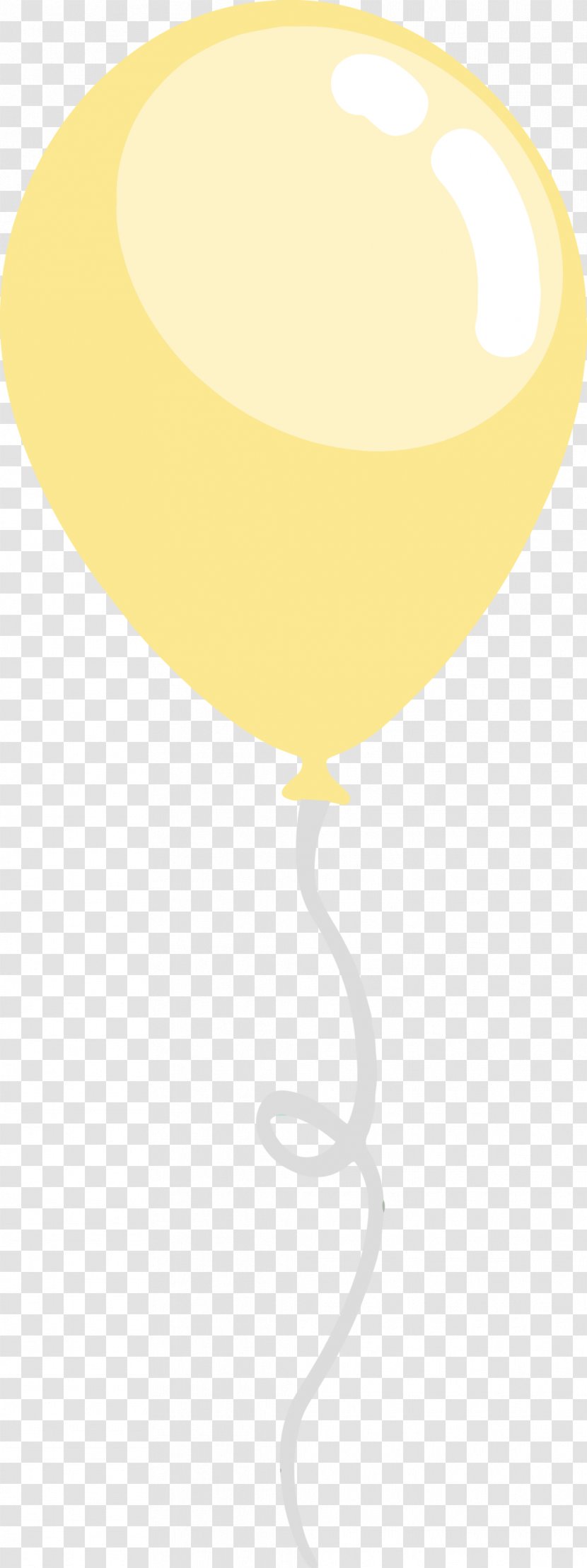 Line Circle - Yellow - Balloon Transparent PNG