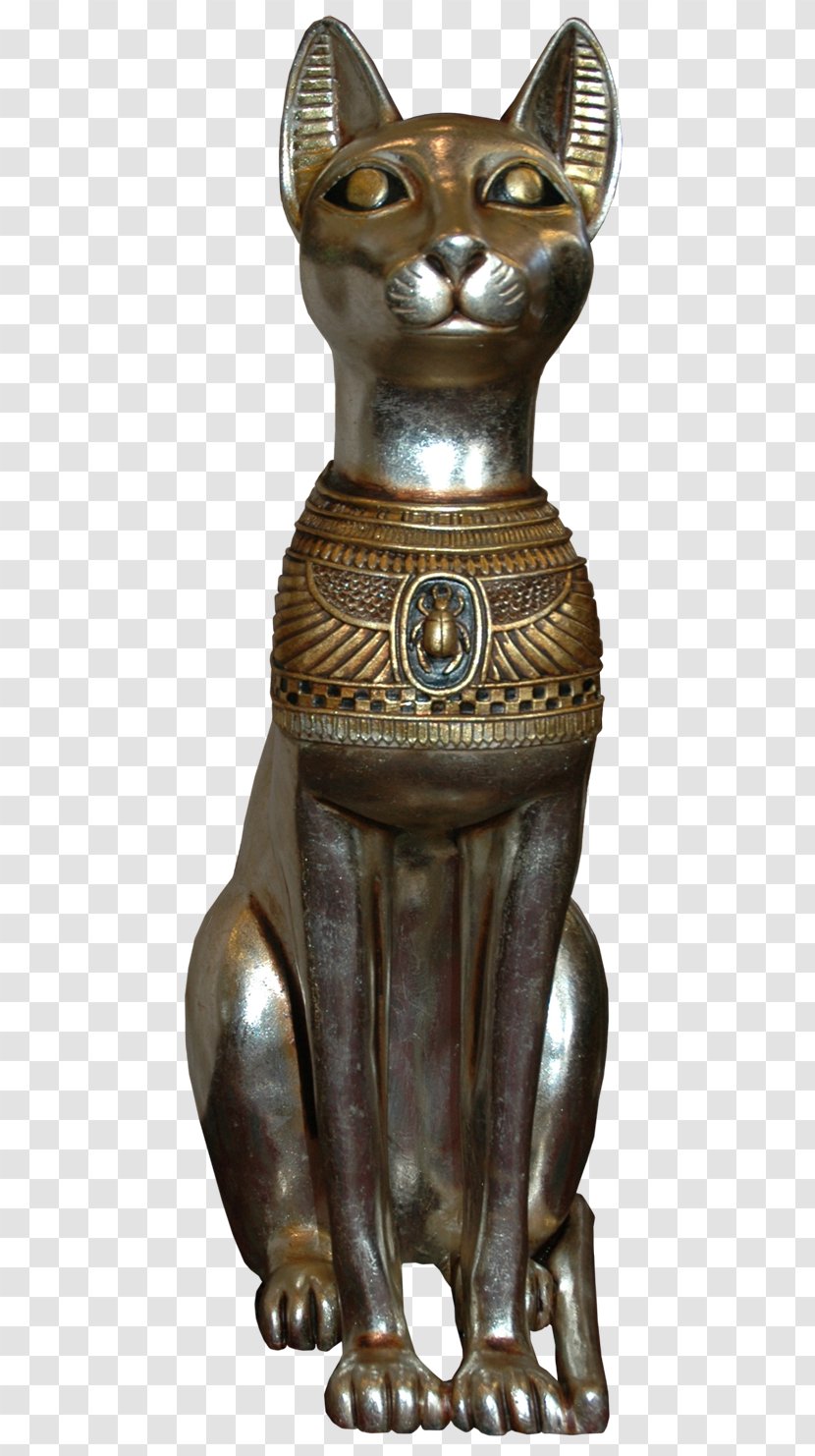 Egyptian Mau Ancient Egypt Statue Clip Art - Small To Medium Sized Cats - Cat Transparent PNG
