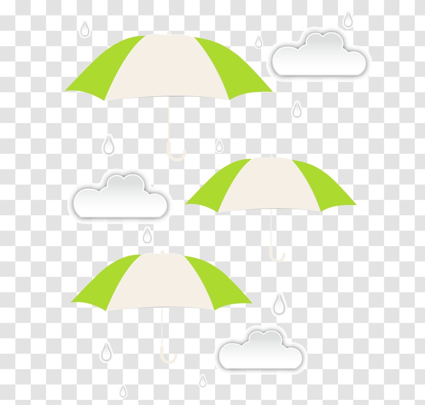 Download Google Images Clip Art - Cartoon Creative Umbrella Raindrops Transparent PNG