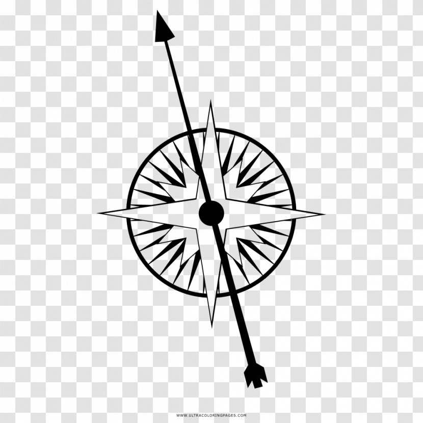 Compass Rose Cardinal Direction North Genie - Navigational Instrument Transparent PNG
