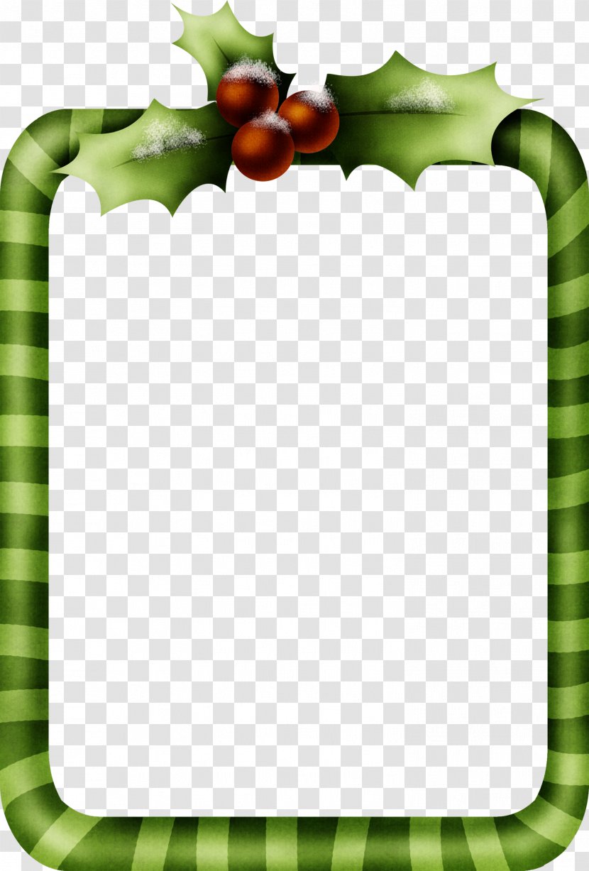 Green Clip Art - Leaf - Snow Leaves Decorative Frame Transparent PNG