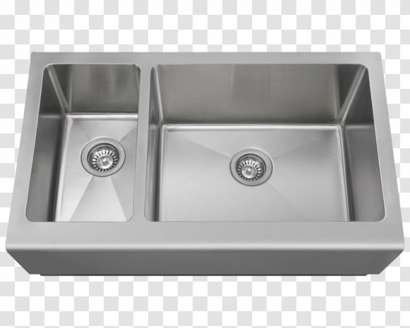 Kitchen Sink MR Direct Stainless Steel Farmhouse - Apron Transparent PNG