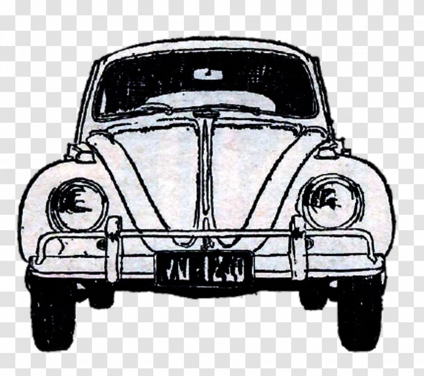 Vintage Car Volkswagen Beetle Classic - Automotive Design Transparent PNG