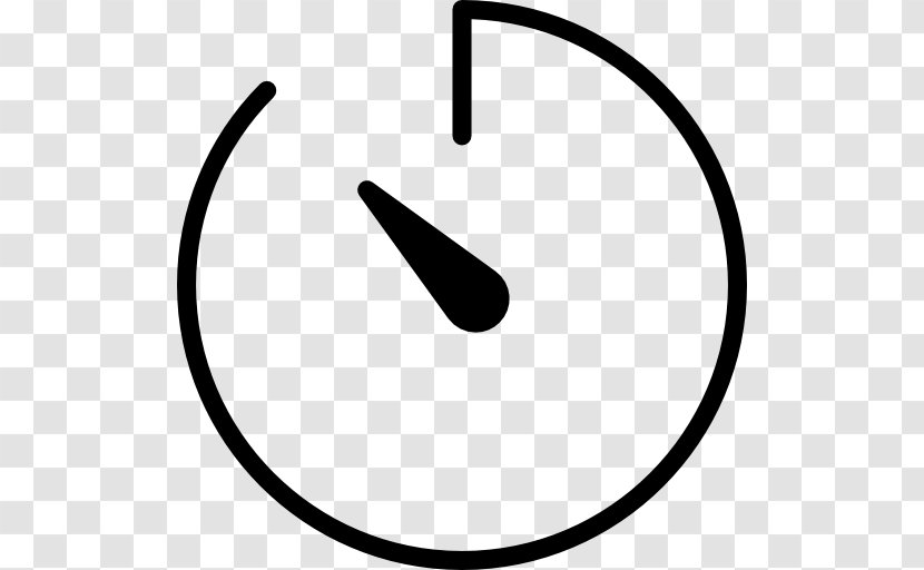 Timer Time & Attendance Clocks - Black And White Transparent PNG