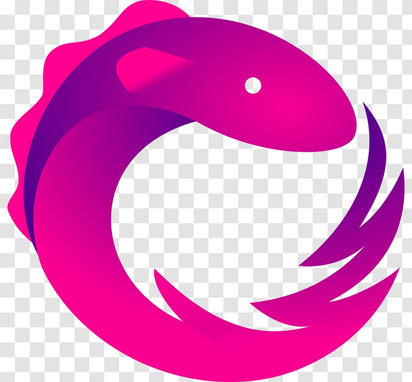 Reactive Programming Extensions Computer Functional RxJS - Violet - Mouth Transparent PNG