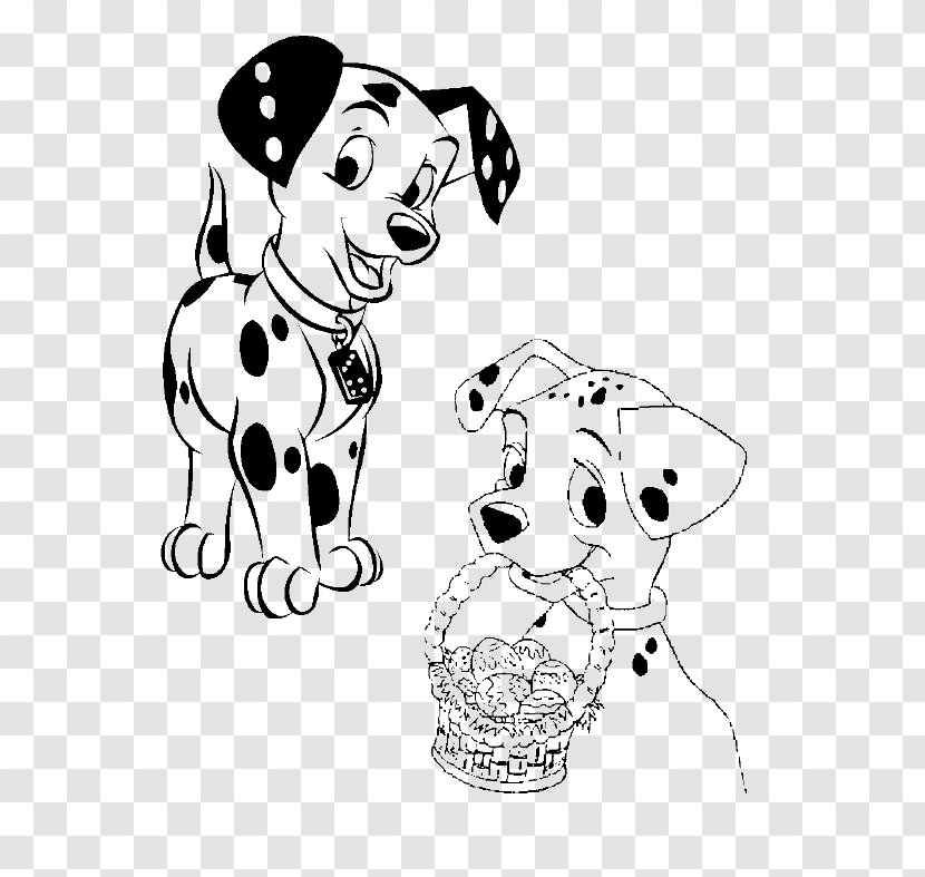 Dalmatian Dog Puppy The Hundred And One Dalmatians 101 Musical Breed - Frame Transparent PNG