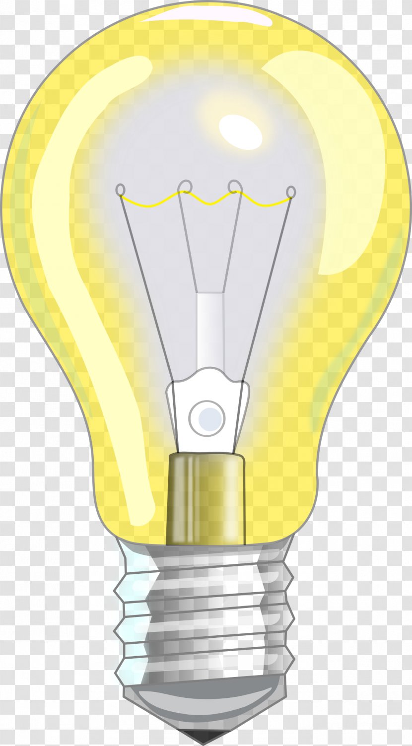 Incandescent Light Bulb Drawing Fixture Lamp - Lighting Transparent PNG