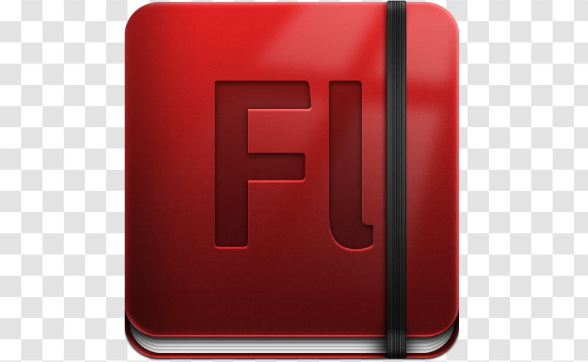 Brand Red Font - Adobe Flash Transparent PNG
