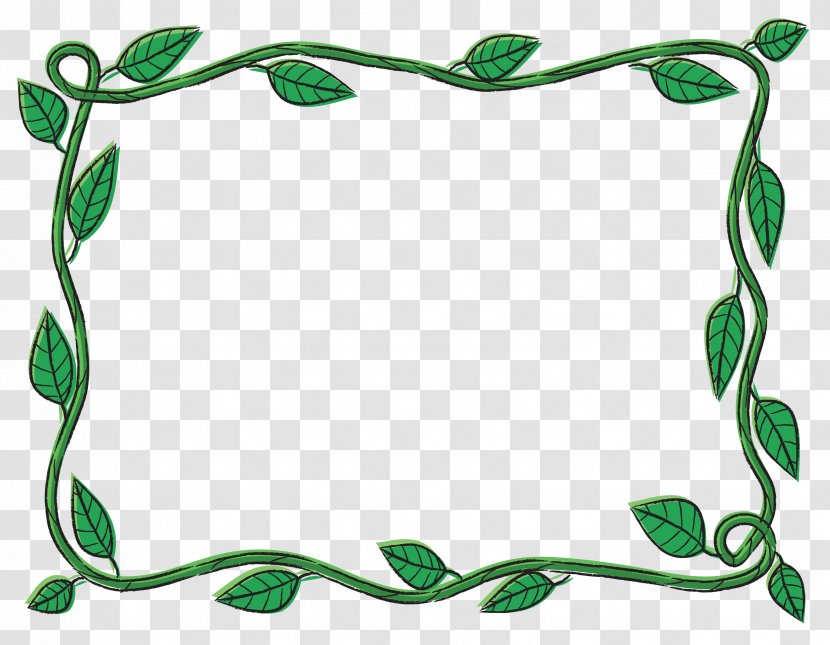 Plant Line Art Tree Clip - Organism - Vines Border Transparent PNG