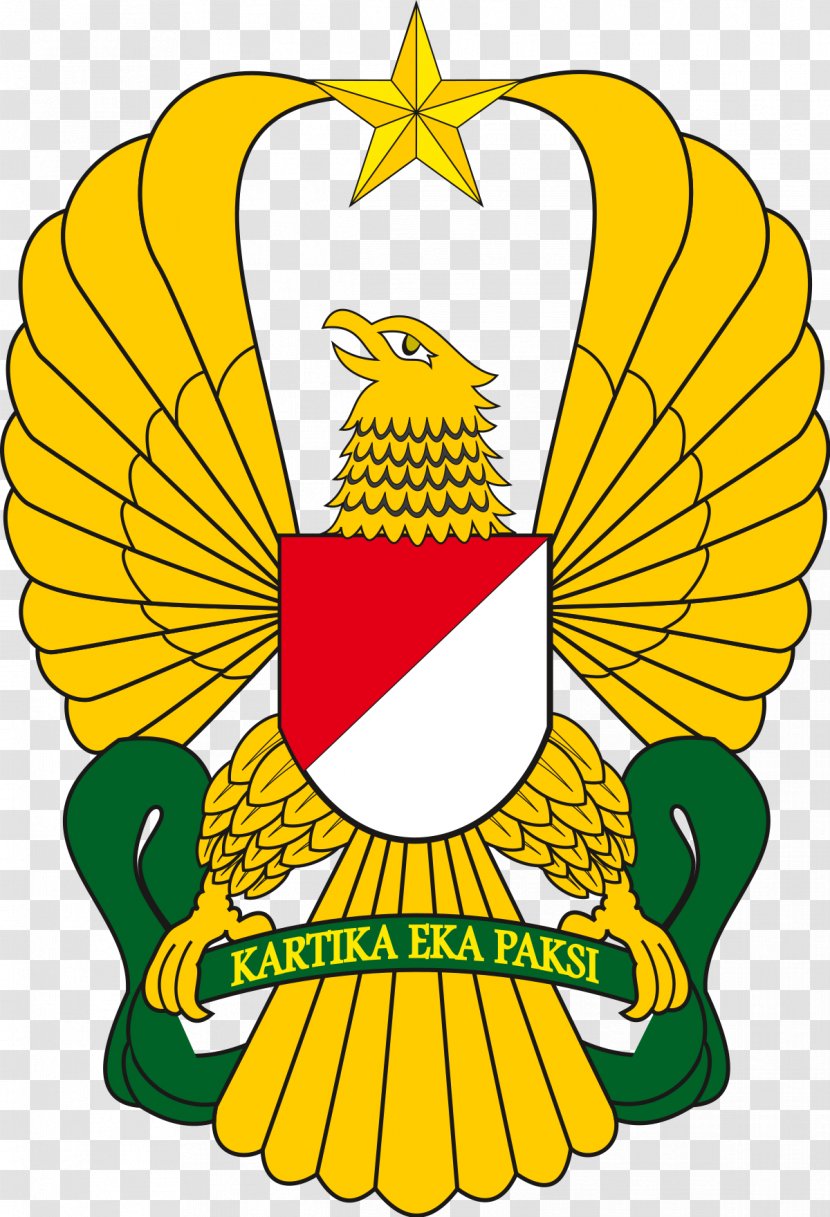 Indonesian Army National Armed Forces Military - Yellow Transparent PNG