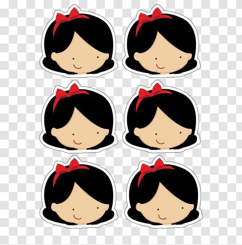 Snow White Seven Dwarfs Convite Party Paper - Silhouette - And Prince Transparent PNG