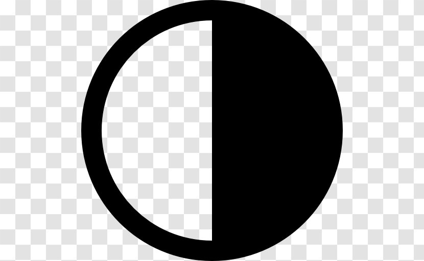 Semicircle Download - Black - Contrasts Transparent PNG