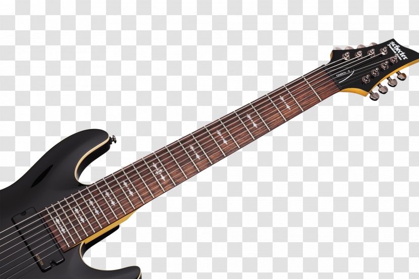 Schecter Guitar Research Omen 6 Electric Musical Instruments - C1 Hellraiser Transparent PNG