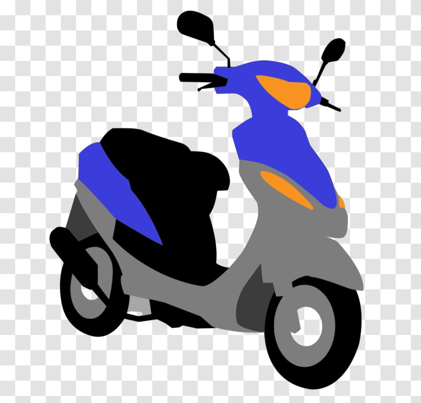 Scooter Piaggio Motorcycle Moped - Vehicle - Pictures Of Busses Transparent PNG